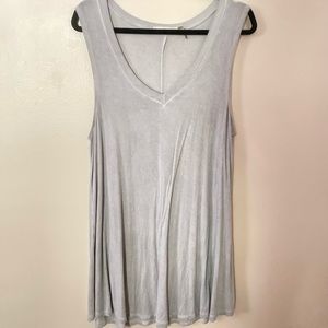 Acid washed T shirt dress